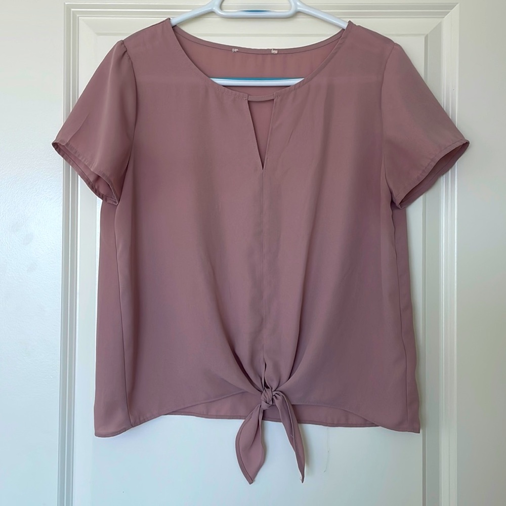 Mauve Loose Blouse